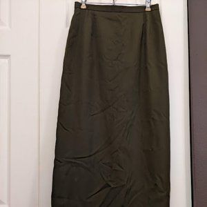 Vintage Liz Claiborne Collection, 100% Wool Maxi … - image 1